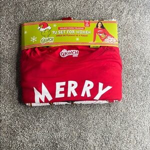 Grinch Holiday Pajama Set for Women